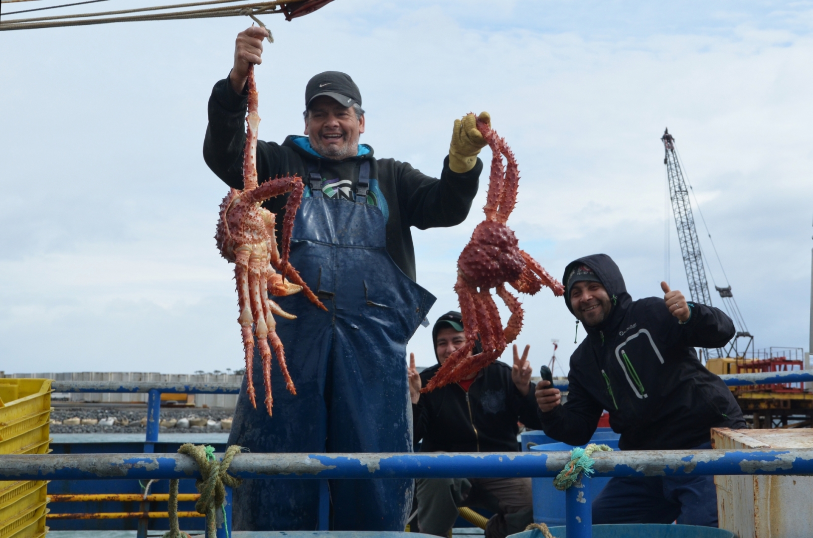 A l'école des Andes - P&ecirc;che  &agrave; la centolla
